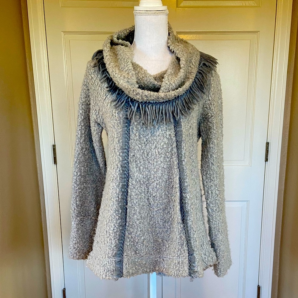 Angel of the North Cowl Neck Sweater